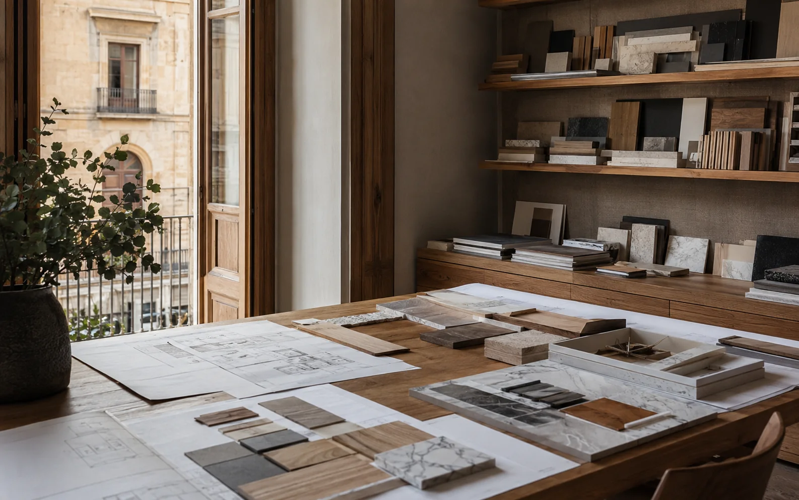 Espacio de trabajo del estudio